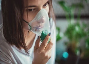 Layanan nebulasi terapi uap di rumah