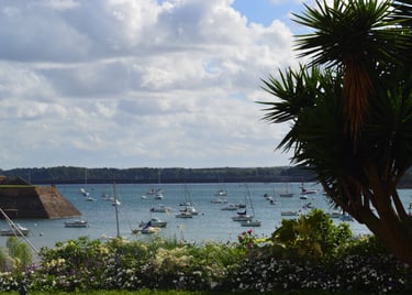 Vue de notre var brasserie vue mer à saint-malo