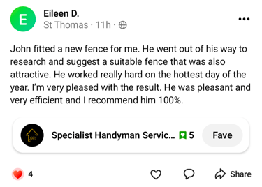 Review from Eileen