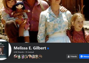Melissa Gilbert Facebook