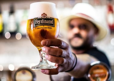 točené pivo ferdinand
