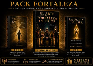 disciplina tu mente, domina tus emociones, forja tu ser