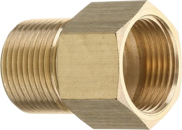 Mingle Pressure Washer Coupler, Metric M22 15mm Male Thread to M22 14mm Female Fitting, 4500 PSI