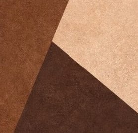 Brown, tan, and cream triangle blocks