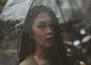 Lựa chọn thời gian và không gian để có bộ ảnh cưới dưới mưa ưng ý
