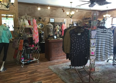 finished and renovated clothing store