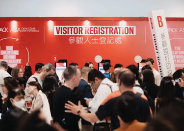 Onsite registration at Cosmopack Asia 2025, AsiaWorld-Expo