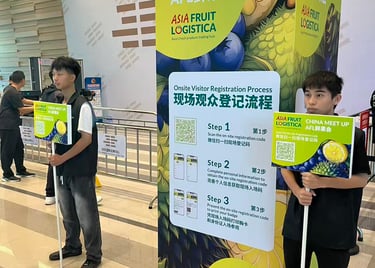 Info Salons onsite registration support at AFL China Meet Up 2025 in Guangzhou