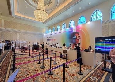 Visitors at BEYOND Expo 2026, Asia's largest technology event