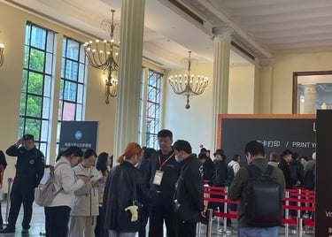 Exhibitor stand at LUXE PACK Shanghai 2026