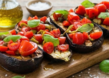 Come fare la ricetta vegana bruschetta di melanzane