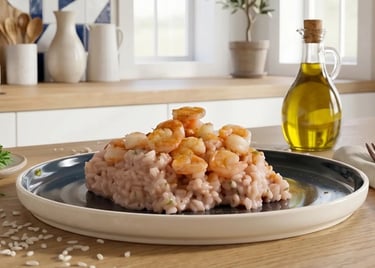 Come fare pasta risotto gamberi e bottarga senza glutine