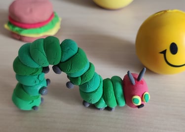 The very hungry caterpillar craft