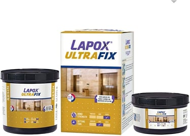 Lapox Ultrafix fast setting epoxy adhesive for multiple applications,