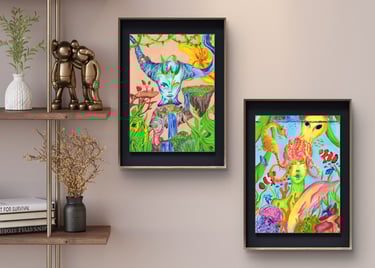 wall art earth element 