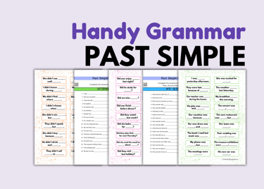 past simple exercises pdf