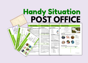 Post Office ESL Situational English Role Play Dialogues Vocabulary and Speaking