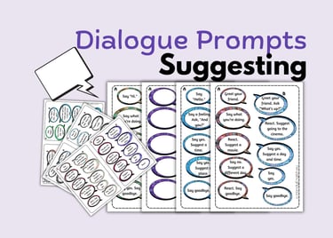 Beginner Dialogue Prompts Newcomers A1-A2+ Making Suggestions and Plans