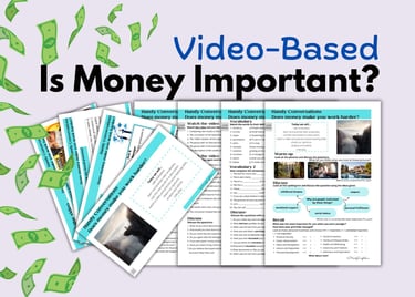video-based lesson plan money business english