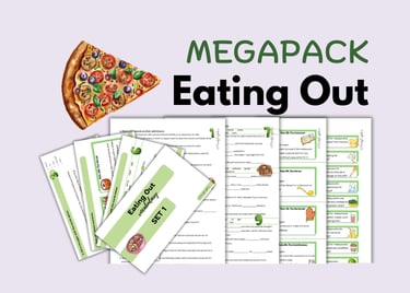Restaurant English Ordering Food Debates Vocabulary Dialogues Speaking ESL