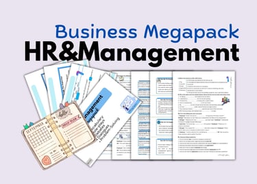 ESL Business HR Management Vocabulary Role-Plays Speaking