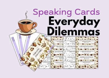 ESL speaking activities everyday problems and dilemmas