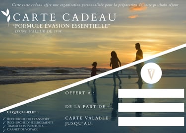 Carte cadeau - Style 3 - 180€