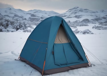 A close-up view of a hiking boot with crampons attached, standing on a rocky surface. The laces are orange and yellow, and the boot has visible dirt, indicating use in rugged conditions.