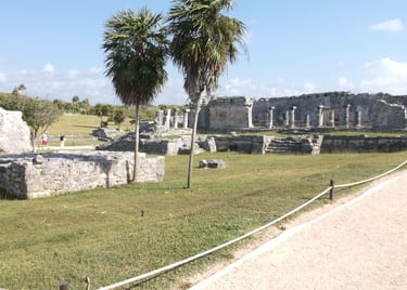 TULUM HOUSE OF COLUMNS PALACE OF TULUM