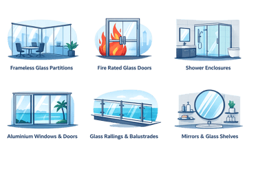 top alumnium and glass company in qatar