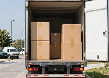 Customer reviewing a detailed quote on a laptop in a cozy home setting.