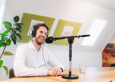 Podcasthost Gieljan Scholing