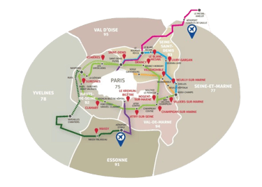 grand paris express carte