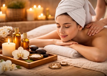Luxury body massage service in Noida sectors with calm spa experience