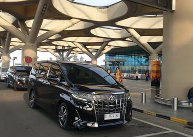 pengantaran tamu ke bandara yia dengan alphard facelift