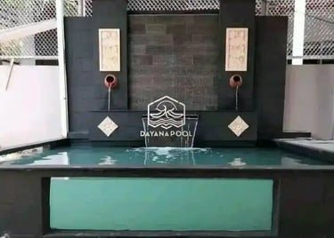 dekorasi taman dan halaman rumah cocok untuk memelihara ikan hias.