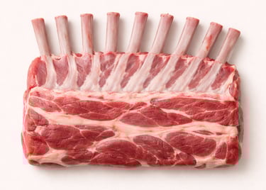 Fresh mutton ribs cut for grilling export