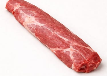 Tender mutton tenderloin for halal export