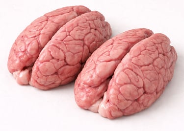 Fresh beef brain halal export