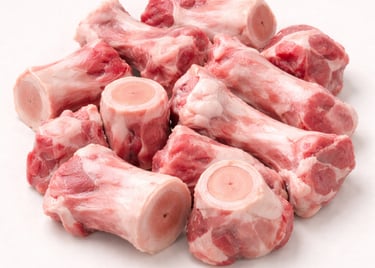Lamb bones, ideal for making broth, stock, and soups
