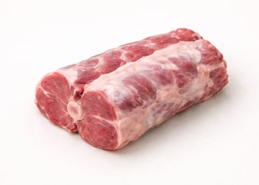 Lamb neck cut, bone-in piece ideal for stews and curry dishes.