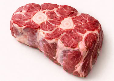 Bone-in beef neck export cut