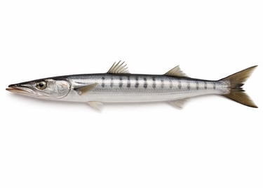 Whole barracuda marine fish for frozen export