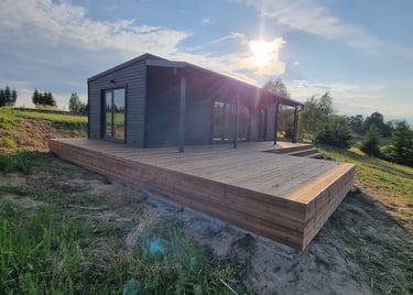 modulinis namas moduliniai namai terasos irengimas