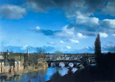 The English Bridge, Shrewsbury © SJ Miller 2024