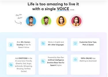 Revoicer: Create high-quality, realistic voiceovers effortlessly.