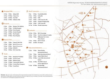 Shapoorji Pallonji The Dualis Location Map