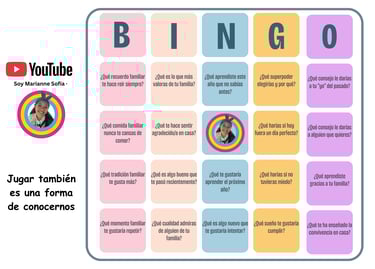 bingo familiar soy marianne sofia