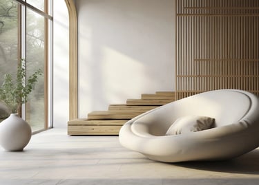 interieur zen purifié habitat sain maison saine