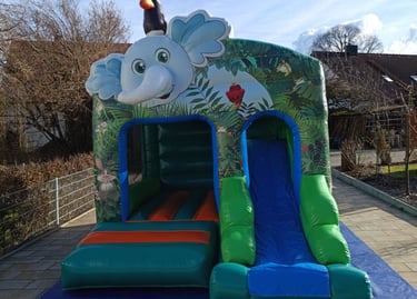 Hüpfburgverleih - Elefant